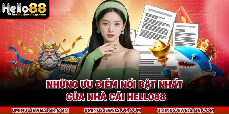 Những ưu điểm nổi bật nhất của nhà cái HELLO88