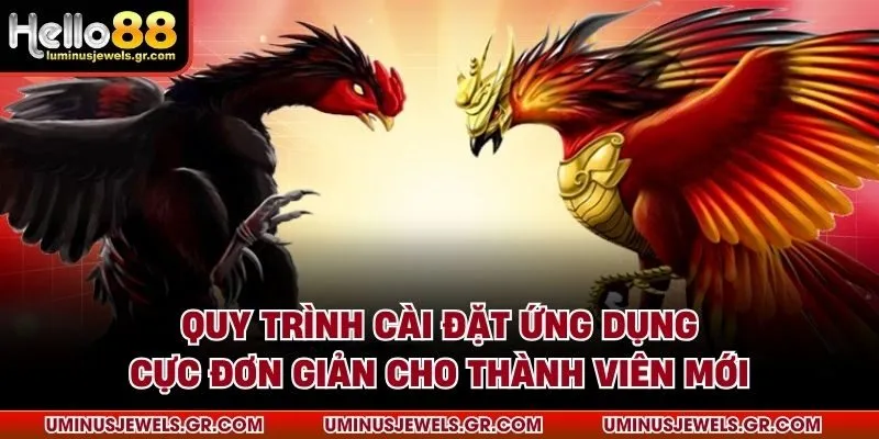 Quy trình cài đặt ứng dụng cực đơn giản cho thành viên mới